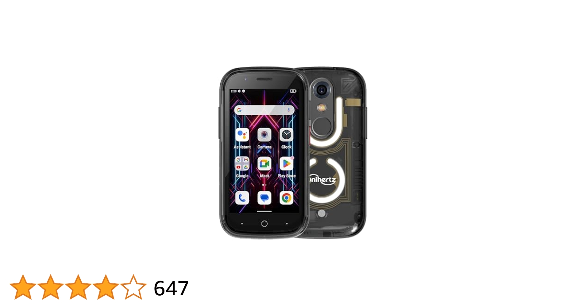 【新品未開封】Jelly Star ブルー 本体 Amazon | Unihertz Jelly Star 世界最小のAndroid 13